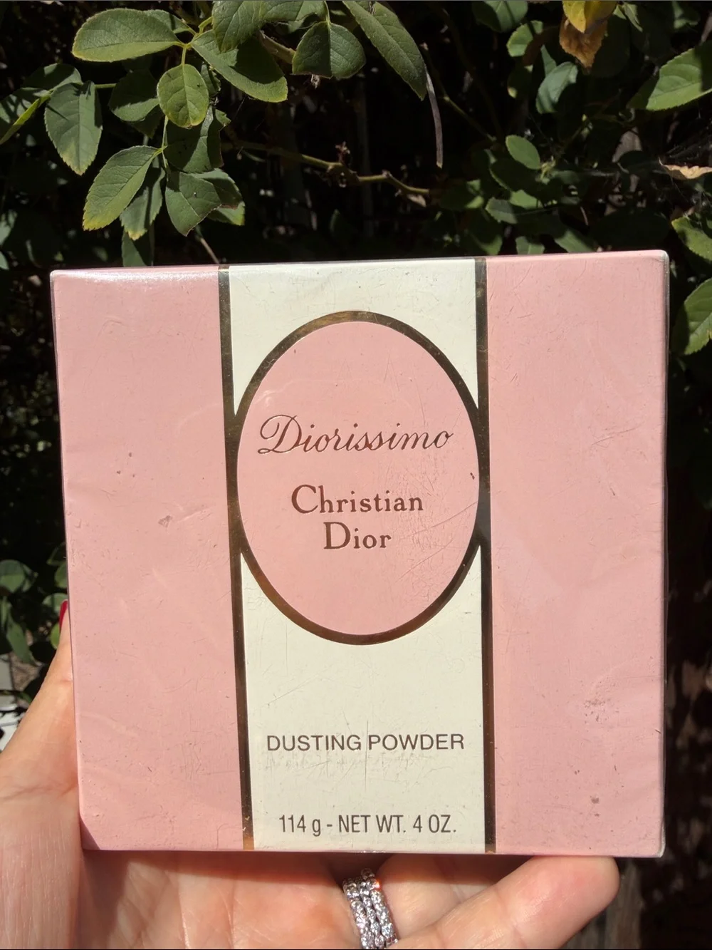 DIORISSIMO BY CHRISTIAN DIOR DUSTING POWDER (NEW WITH BOX & SEALED)